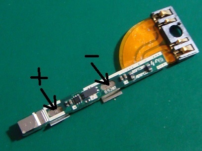 iPhone3Gバッテリー保護回路基板２
